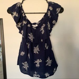 Off the shoulder top